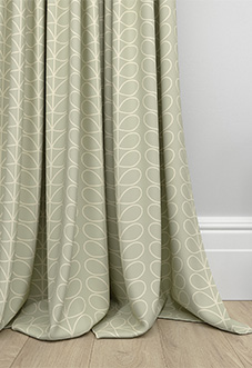 Orla Kiely Linear Stem, Pebble - Made to Measure Curtains
